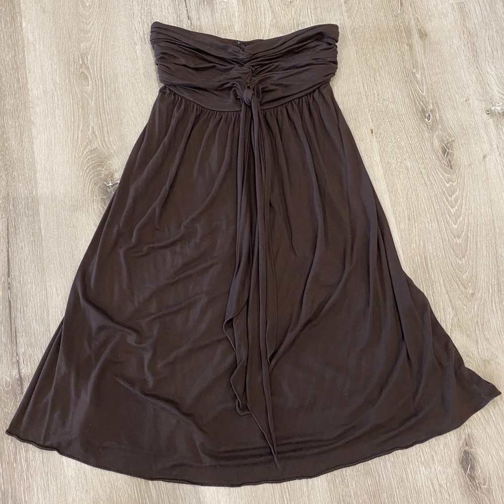 Express strapless dress